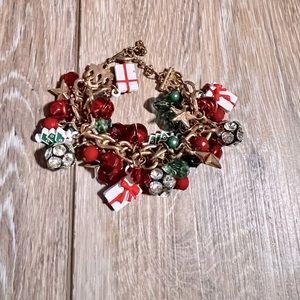Christmas bracelet costume jewelry